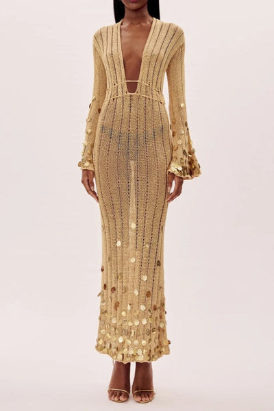 Vestido Dolly Dorado