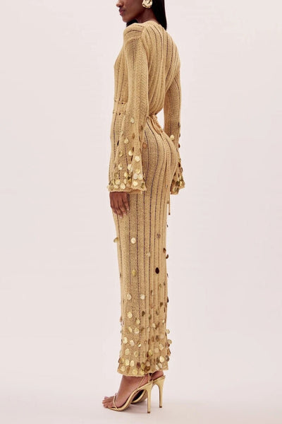 Vestido Dolly Dorado