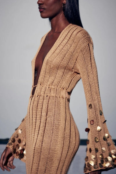 Vestido Dolly Dorado