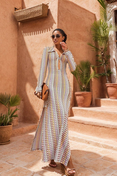 Vestido Crochet Arcoiris